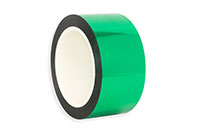 Green Metalized Polyester Tape 2" x 72 Yards- CS Hyde Co.